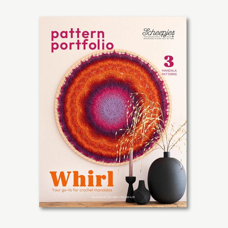 Scheepjes Pattern portfolio Whirl - Mandala minták